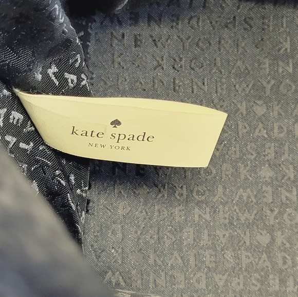 Kate Spade New York Haven Lane Hani Black Polka Dot Tote - Picture 8 of 9